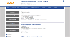 Desktop Screenshot of obchodskolazr.cz
